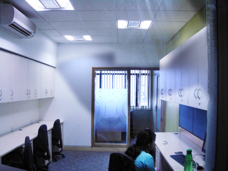 Office workstation area