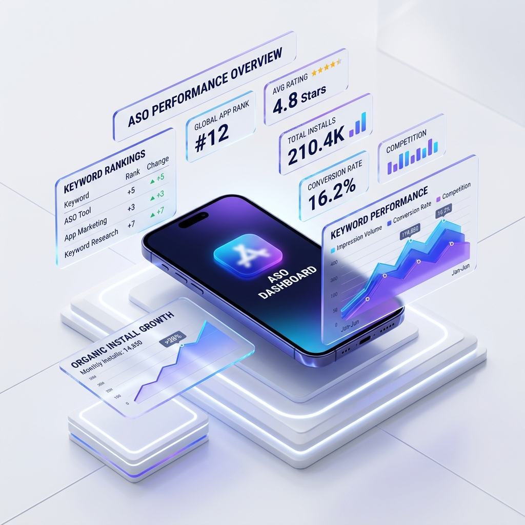App Store Optimization Dashboard – GrowBoostly