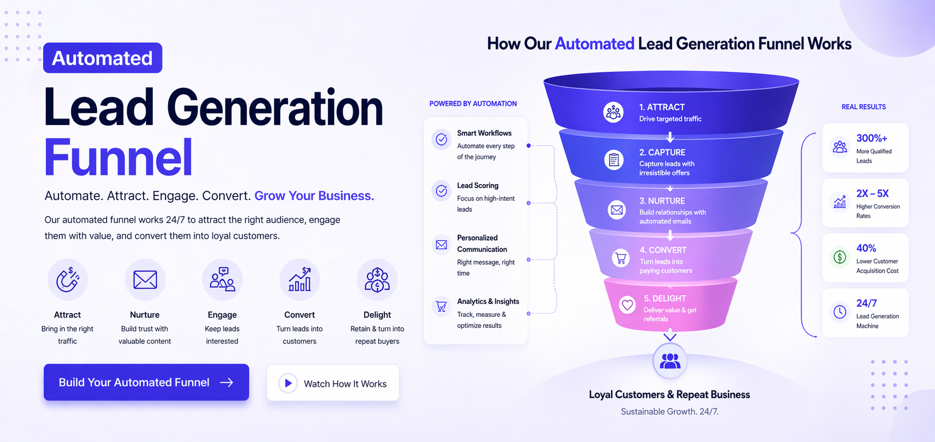 Automated Lead Generation Funnel – Grow Boostly