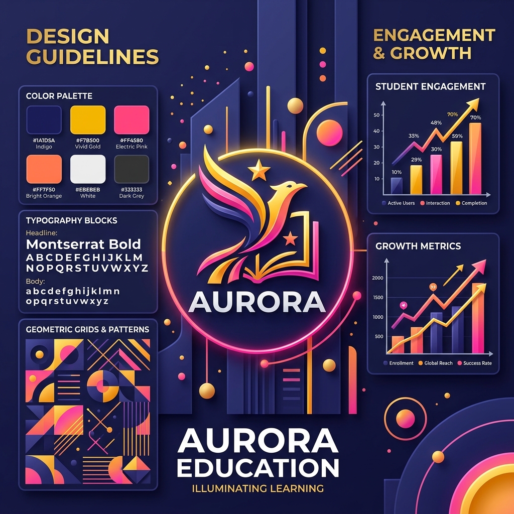 Brand Identity Refresh for an Education Brand