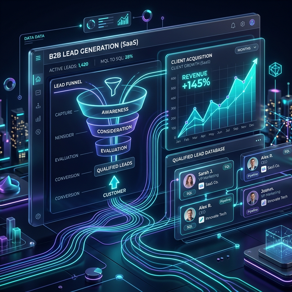 B2B Lead Generation Case Study – Grow Boostly
