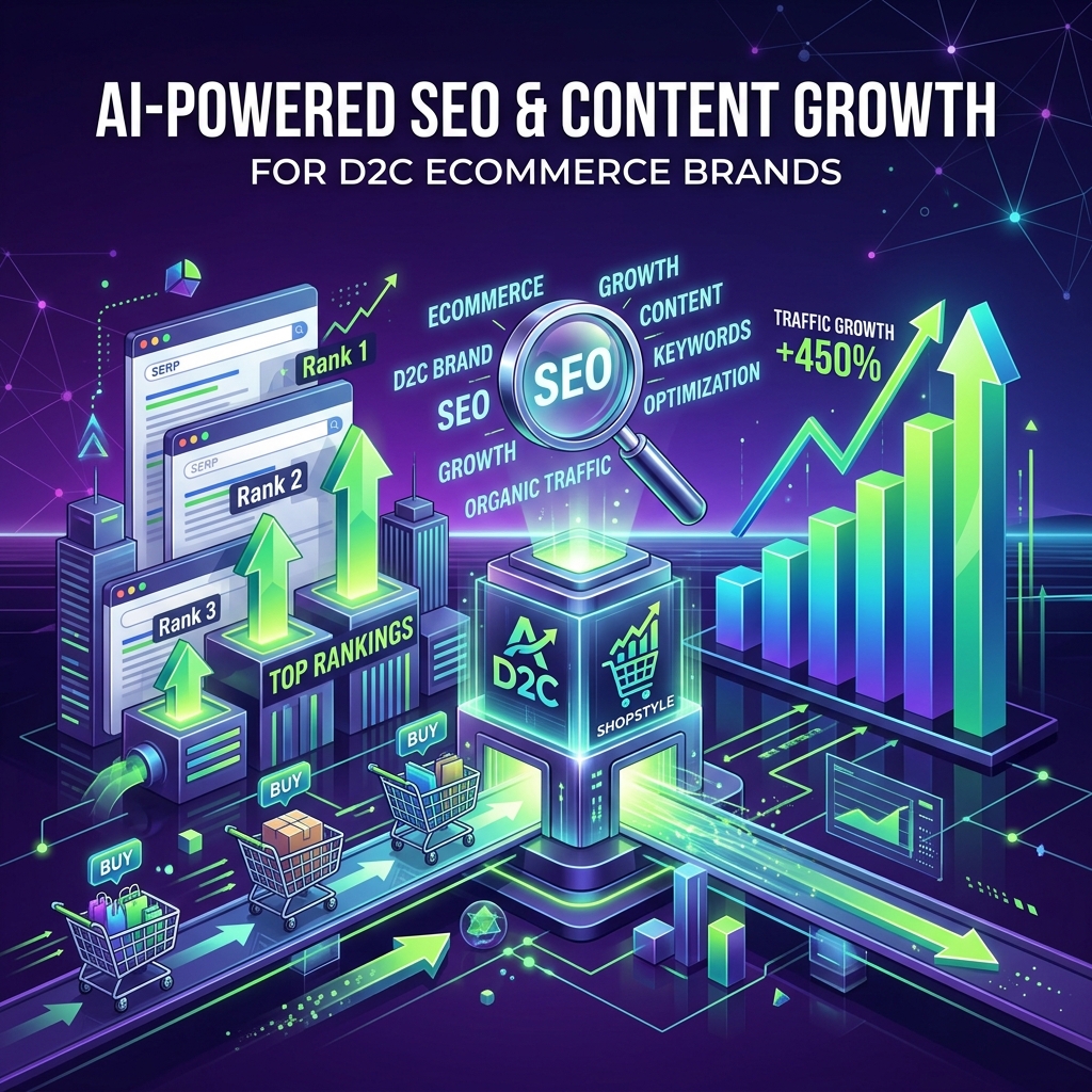 AI-Powered SEO Growth for a D2C Brand