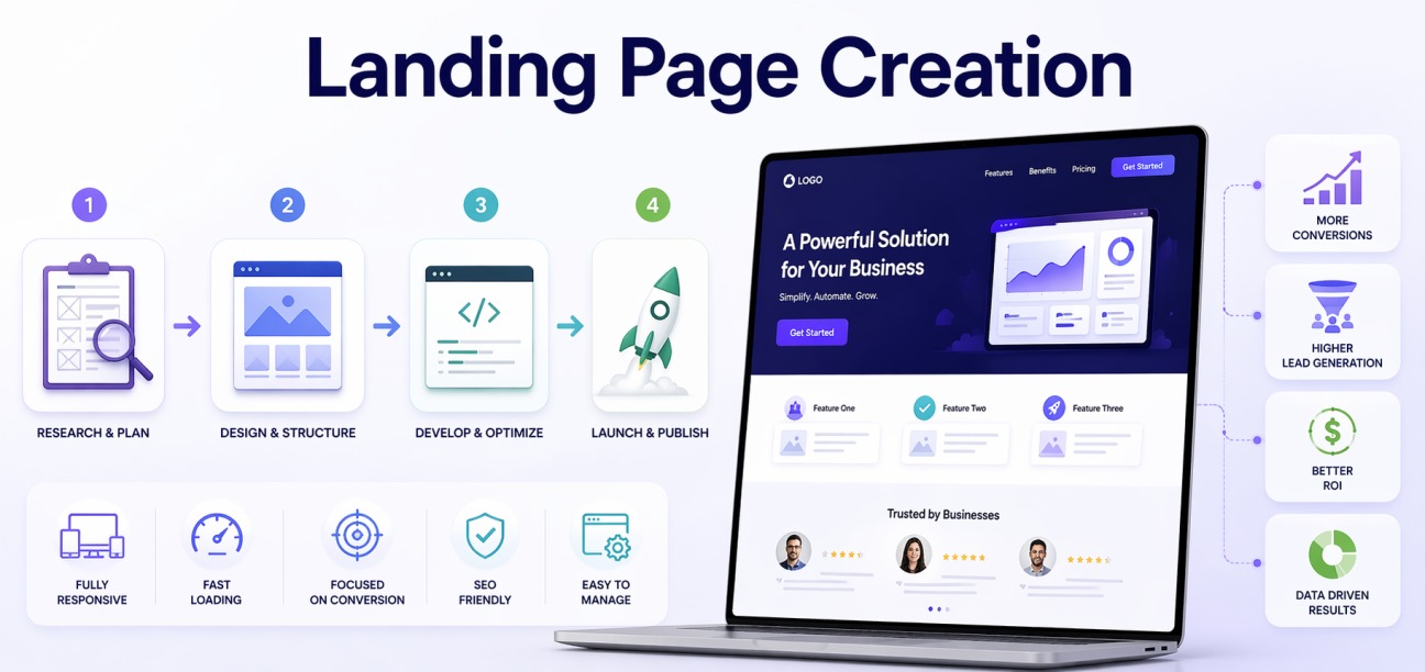 Landing Page Creation Service – Grow Boostly
